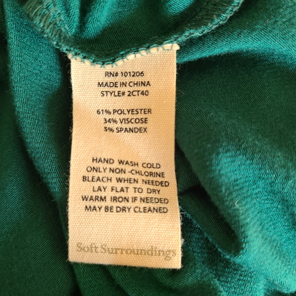 NWT Soft Surroundings Women Asymmetrical‎ Dress Medium Lagenlook Layered Art - Picture 12 of 13